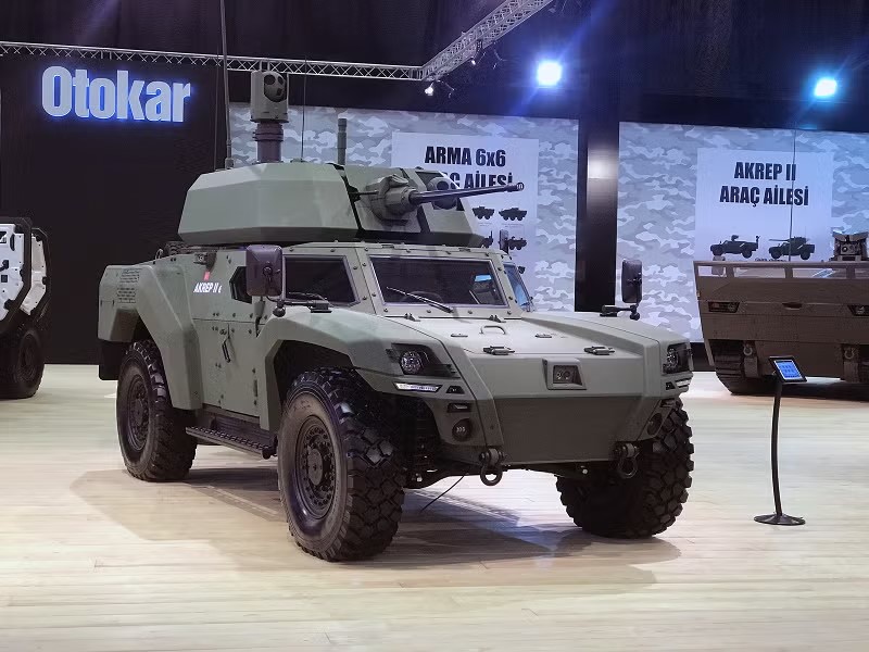 Akrep II Turkish 4x4 Wheeled Armoured Vehicle (A)